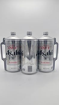 Amazon.co.jp: アサヒ 朝日ビール スーパードライ ミニ樽 2L